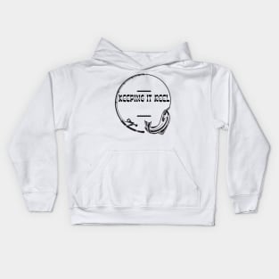 Keeping It Reel Fun Fishing Apparel Kids Hoodie